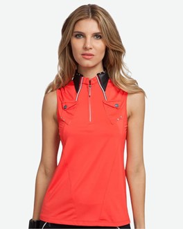 Jamie Sadock Sleeveless Polo